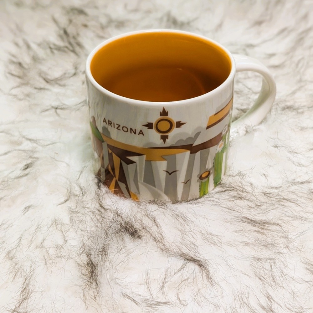 Starbucks "You Are Here" Arizona Mug / Ceramic Coffee Cup 14 oz.